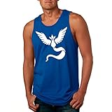 Pokemon Go Tank Top GYM Tank team Mystic emblem shirt Pokemon Shirt