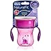 Chicco NaturalFit 360 Degree Rim Trainer Sippy Cup with Handles, Pink, 7 Ounce