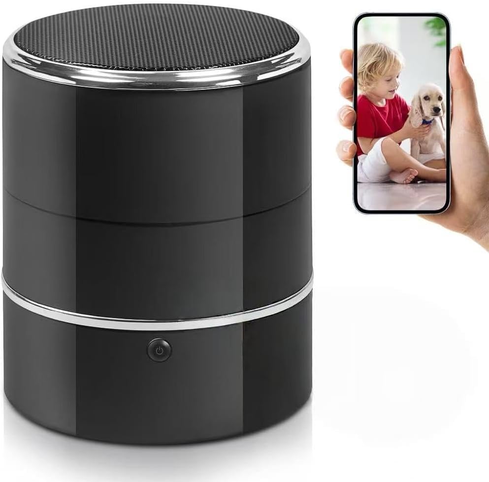 Photo 1 of *UNTESTED*
SOPKVL Bluetooth Speaker Camera with 240° Ultra-Wide Angle Lens, WiFi Live Viewing, Motion Detection for Home Office Security(2.4/5G)