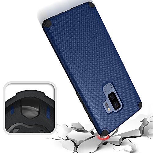 image for Galaxy S9 Plus Case, CASEVASN [Dual Layer] [Shockproof] Armor Rugged D