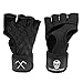 Gymreapers Cross Training Gloves with Built-in Wrist Wraps Support Complete Callus & Palm Protection + Extra Grip - for Cross Training, Pull Ups, Kettlebells, WOD, & Weightlifting (Large)