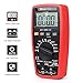 ROTEK 81D Auto Ranging Digital Multimeter, AC/DC Voltage/Current Resistance Temperature Diode Continuity Measurement Tool, Electronic Test Meter/Measuring Instrument