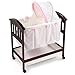 Summer Classic Comfort Wood Bassinet, Bedtime Blossom