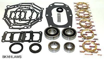 Jeep AX5 5 Speed Transmission Bearing Kit with Synchro Rings, BK161LAWS