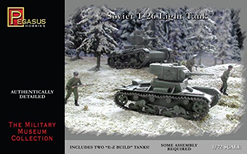 PEGASUS HOBBIES 7671 1/72 Soviet T-26 Tanks