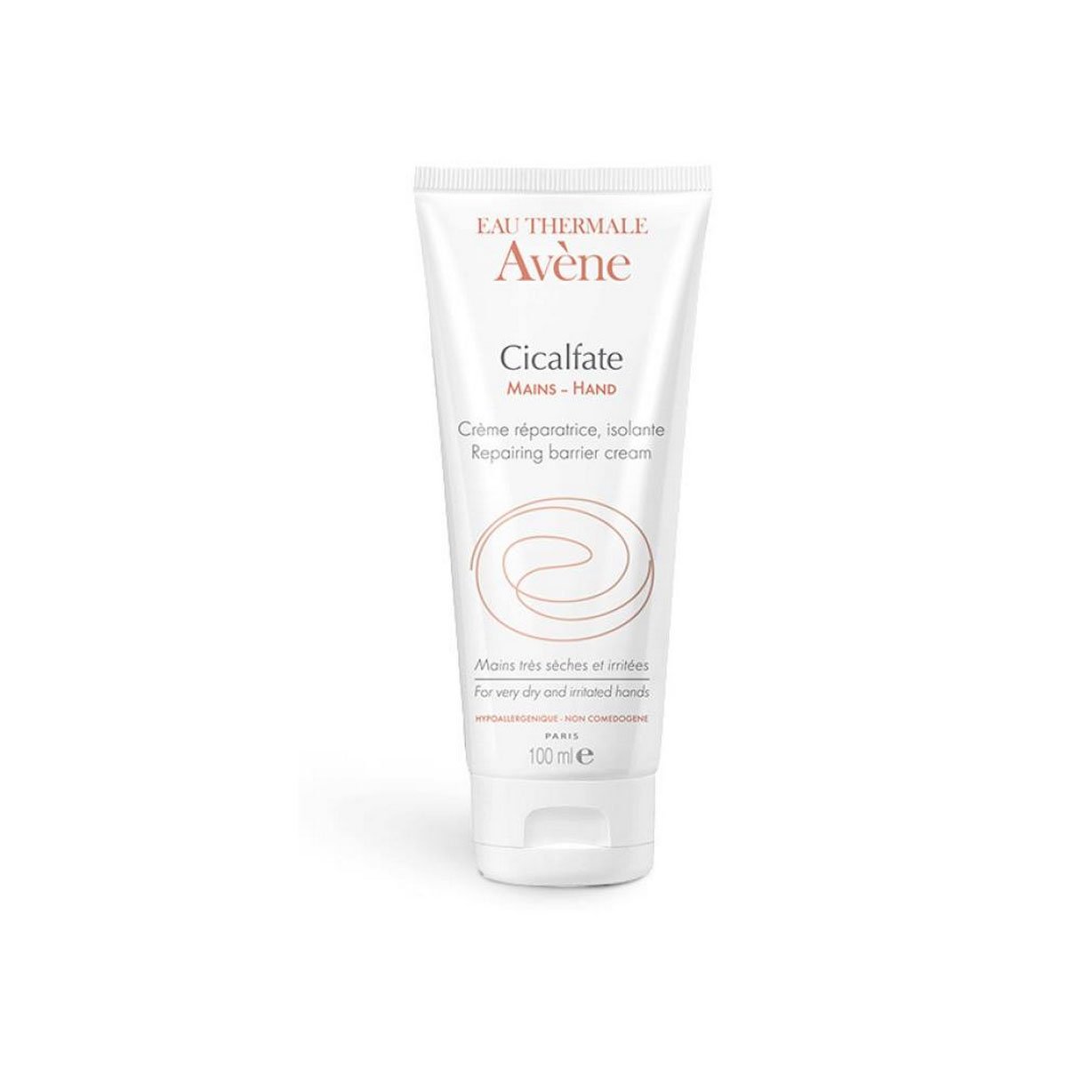 Avène Cicalfate Restorative Hand Cream 100ml, Dry Skin Repair for Very Dry, Cracked Hands, Barrier Cream, Hand Moisturiser