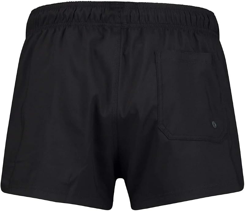 SWIM MEN SHORT LENGTH SWIM SHORTS 1P - C: black_T: M