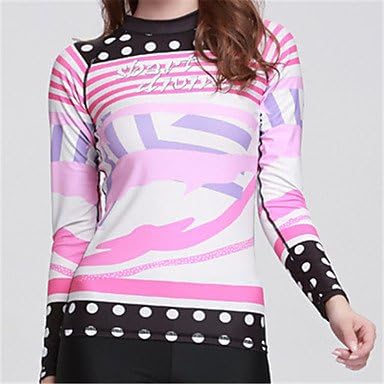 SBART Women's Diving Rash Guard SPF50, UV Sun Protection, Fast Dry Polyester/Chinlon/Lycra Long Sleeve Beach Wear Sun Shirt/Top