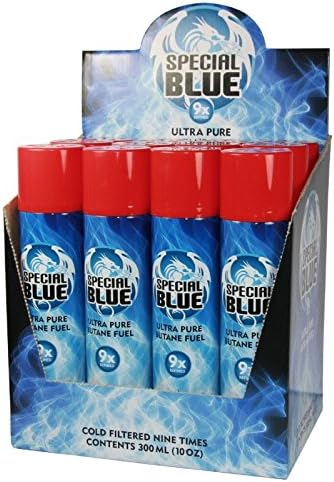 48 cans of Special Blue 9x Refined Butane - Includes a TSC Sticker