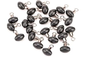 Swivel Clip Line Rigs for Fishing, Pulley Beads for Zig Rig and Sliding Rig Components with Rolling Swivels, Carp Fishing Mar