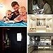 Closet Light Switch- ALECTIDE Battery Operated Night Light Switch 4 Pack Emergency Light for Wall Wireless Mount Under Cabinet, Shelf, Counters,Storage Room Kitchen, Night Reading and More
