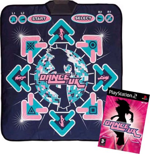 #33 — Dance: UK Game + 8-Way Dance Mat Bundle (PS2)