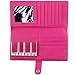 Lugbetter Clutch Wallet Coin Sorter Credit Card Ladies Wallet to Organize Change in your Purse (Pink)