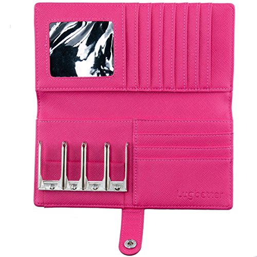 Clutch Wallet by Lugbetter Coin Sorter Credit Card Ladies Wallet to