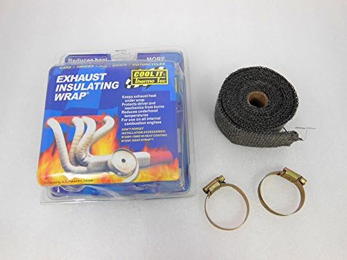 ROYALS GARAGE Universal Royal Enfield Titanium Exhaust Silencer Heat Sink Cooling Wrap Black