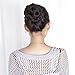 Mtmei Hair Women Curly Chignon Clip in Elastic Fake Hair Bun Updo Hairpiece Extension Accessories Synthetic Hair Style (#2)