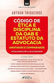 Livro Código de Ética e Disciplina da OAB e Estatuto da Advocacia: Anotados e Comparados