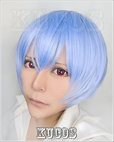 Amazon 耐熱コスプレウィッグ 新世紀エヴァンゲリオンeva 綾波レイ かつら Cosplay Wig おまけ コスプレ 仮装 通販