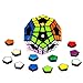 LAPOND 3x3 Megaminx Speed Cube Magic Cube Puzzle Toy,Black