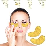 AICHUN BEAUTY 100pc Gold Collagen Eye Masks Dark Circles Bags Puffiness Anti view 2