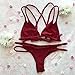 HOT Sale!Canserin Women Sexy Brazilian Push Up Padded Bikini Set
