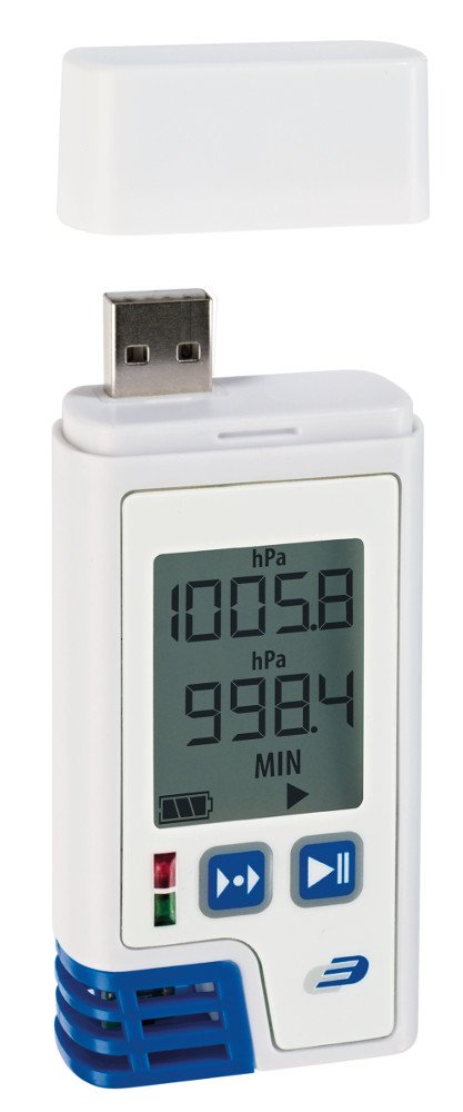 TFA DATA LOGGER LOG 220 TEMPERATURE AIR HUMIDITY AIR PRESSURE PDF CALIBRATED