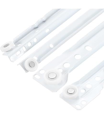 Amazon.com: Knape & Vogt Side Mount Epoxy Coated, Self-Close Euro