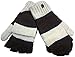Alpaca Men's Wool Fleece Lined Texting Fingerless Hooded Gloves Mittens 4 iPhone