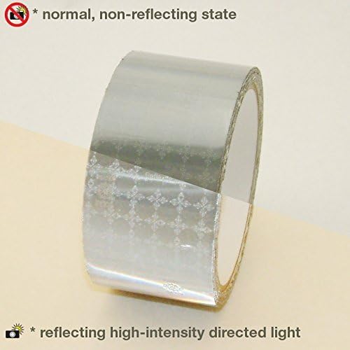 Reflexite M82 SOLAS Marine Prismatic Reflective Tape: 2 in. x 15 ft. (Silver-White) by Oralite