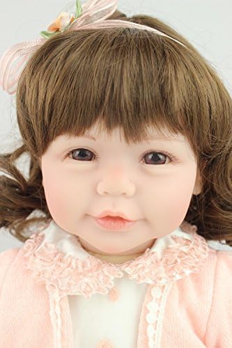 Beautiful doll curls hair design Reborn toddler girl doll sweet baby doll festival Gift Toys for friends