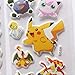 Bundle (16 Count) Pokemon Style Party Supplies Silicone Wristband Bracelet Favors & BONUS (16 Sheets) Pokemon Style Stickers