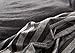 PURE ERA Jersey Knit Duvet Cover Set 100% T-Shirt Heather Cotton Super Soft Comfy Classic Striped Design, with Zipper Closure, Charcoal Dark Grey Stripe, King