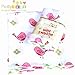 1 Soft & Breathable Baby Swaddle For Deeper Sleep. Multi Use Muslin Cotton Receiving, Swaddling Blanket, Nursing, Car Seat Cover. A Shower, Christmas Gifts Like Aden And Anais Swaddle Blanket.