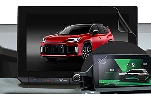 2026 Toyota RAV4 Digital Instrument Cluster12.3 Inch And Infotainment/ Navigation Display 12.9 Inch Screen Protector Matte An