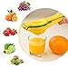 Lemon Squeezer - Kaitsy Premium Quality Metal Citrus Squeezer 2-in-1 Lemon Juicer / Lime Squeezer