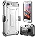 Supcase Unicorn Beetle Pro Series Phone Case Designed for Iphone 8 Plus, with Built-In Screen Protector Full-Body Rugged Holster Case for Apple Iphone 7 Plus 2016/ Iphone 8 Plus 2017 Release (White)