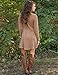 Mansy Sweater Dress for Women Cable Knit Ribbed A-Line Short Fitted Pullover Sweaters Dresses Fall Winter