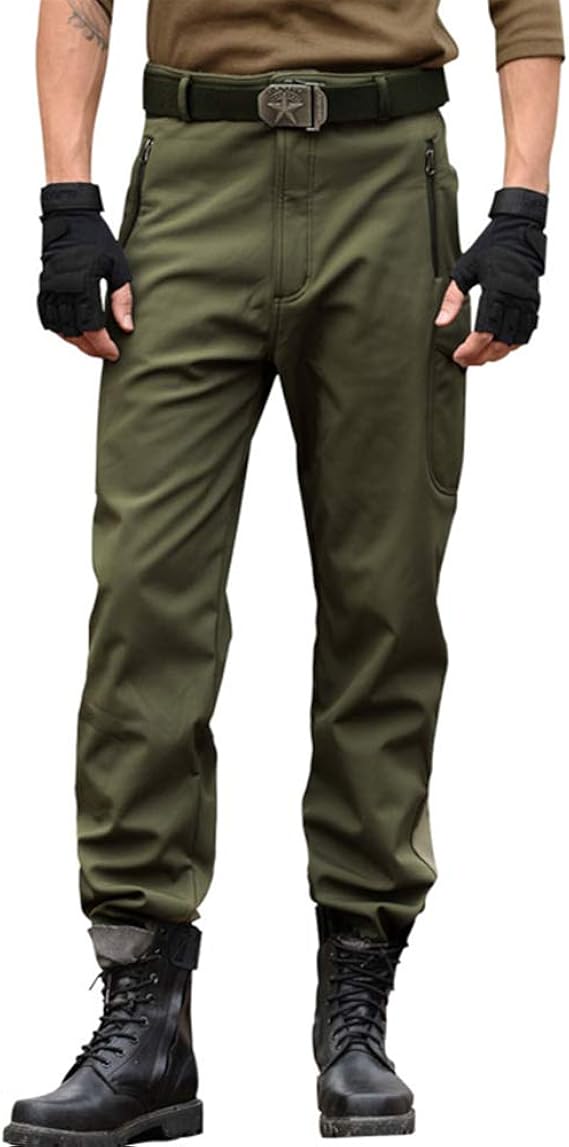 Amazon Helisopus アウトドアパンツ メンズ 裏フリース 秋冬 撥水 ソフトシェル 防寒 ロングパンツ 普段着 通気 バイク 登山 釣り ロングパンツ 通販