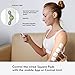 1byone Bluetooth TENS Therapy Muscle Stimulator for Pain Relief Electronic Pulse Massager with Wireless Control App, Variable Size Electrodes Pads