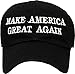Make America Great Again - Donald Trump 2016 Campaign Cap Hat (003) Black