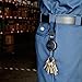 KEY-BAK SECURIT Heavy Duty Retractable Key Holder, 48 inch Kevlar Cord, 8 oz. Retraction Force, 15 keys (2 PACK, Heavy Duty (48