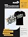 Koala 25 Sheets Iron-On Dark T Shirt Transfer Paper 8.5x11 inch ,for all Inkjet Printer
