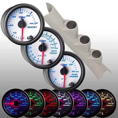GlowShift Diesel Gauge Package for 20102018 Dodge Ram Cummins 1500