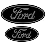 Ford Black and Gray Replacement Decal Sticker 4 Piece Set 9.5