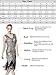 Metme Women's 1920s V Neck Beaded Fringed Gatsby Theme Flapper Dress for Prom,Green,Large