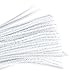 Creative Hands 219709-223 Fuzzy Stix Chenille Stems, White