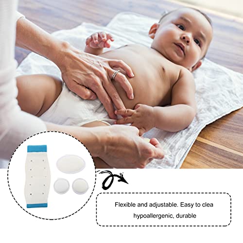 Healifty 1 Set Baby Belly Band Umbilical Hernia Belt Comfortable Newborn Belly Binder Infant