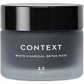 CONTEXT SKIN Super Deep Cleansing Charcoal Face Mask - Spa Quality Detoxifying &amp; Purifying Treatment for Blackheads, Oily &amp; Acne-Prone Skin - Exfoliating &amp; Hydrating 2.2 oz