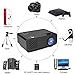 Dansung Video Projector Support 1080P Portable HD Multimedia Home Cinema Projectors 1200 Lumens TV Laptop PC Gaming USB VGA HDMI for iPad iPhone Smartphone