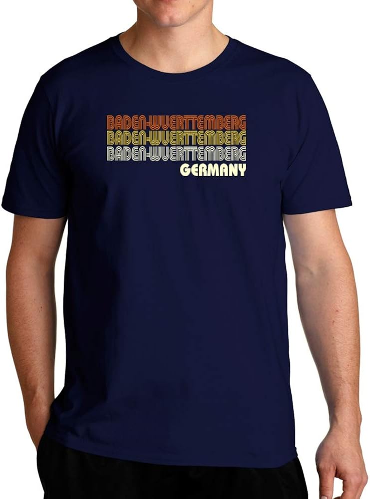 Eddany Retro Color Baden Wuerttemberg TShirt
